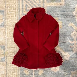 Kate Mack red flower jacket